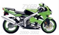 00-02 ZX6R Fairings