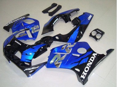 1988-1989 Honda CBR250RR MC19 Motorcycle Fairings - Blue Glossy Black UK