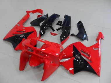 1994-1997 Kawasaki ZX9R Motorcycle Fairings - Red Glossy Black UK