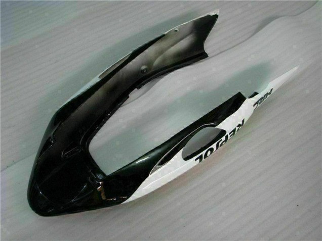 1996-2007 Honda CBR1100XX Blackbird Motorcycle Fairings - White Glossy Black Repsol UK