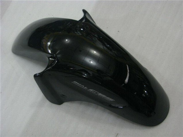 1996-2007 Honda CBR1100XX Blackbird Abs Motorcycle Fairings - Glossy Black Red Flame UK