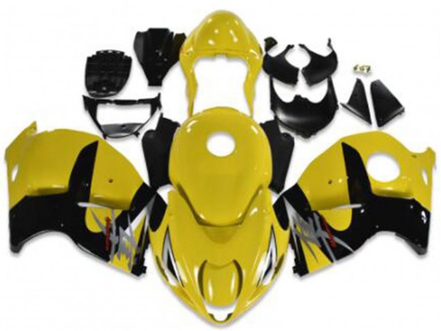 1996-2007 Suzuki GSXR 1300 Hayabusa Motorcycle Fairings - Yellow Black Silver Red UK