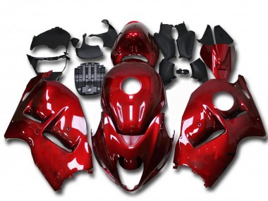 1996-2007 Suzuki GSXR 1300 Hayabusa Motorcycle Fairings - Candy Red UK