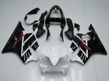 2001-2003 Honda CBR600 F4i Motorcycle Fairing - White Glossy Black F Sport UK