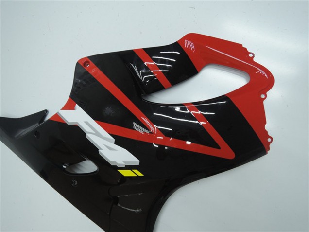 2001-2003 Honda CBR600 F4i Bike Fairings - Red Glossy Black UK