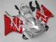 2001-2003 Honda CBR600 F4i Motorcycle Fairings Kits - Silver Red UK