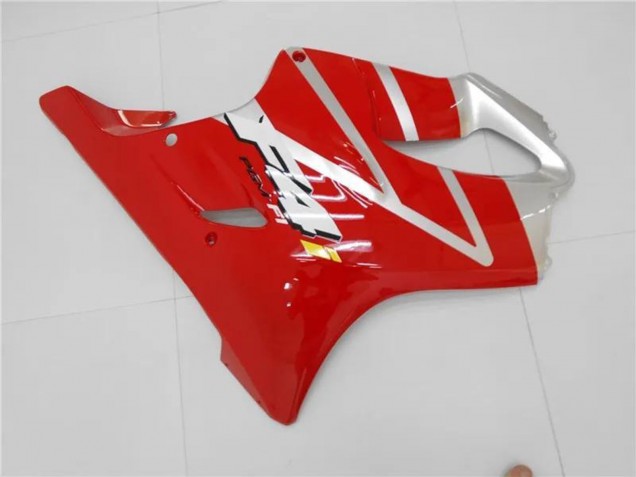 2001-2003 Honda CBR600 F4i Motorcycle Fairings Kits - Silver Red UK
