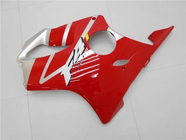 2001-2003 Honda CBR600 F4i Motorcycle Fairings Kits - Silver Red UK