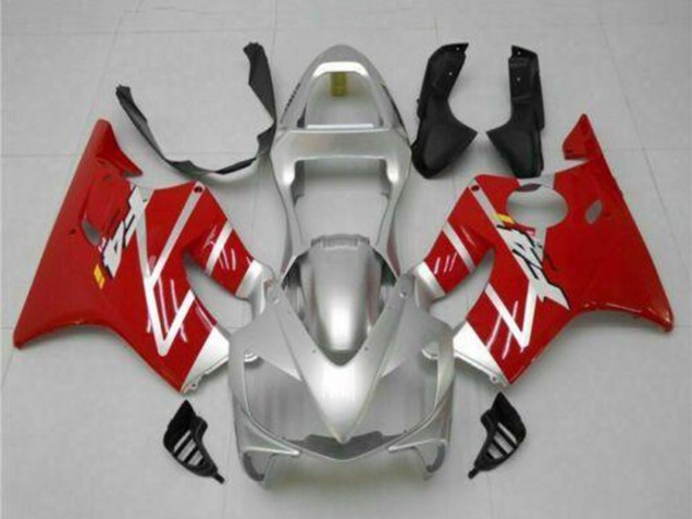 2001-2003 Honda CBR600 F4i Motorcycle Fairings Kits - Silver Red UK