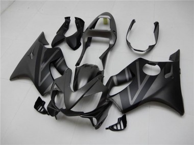 2001-2003 Honda CBR600 F4i Motorcycle Fairing Kits - Matte Black Grey UK
