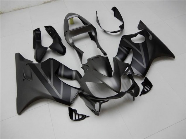 2001-2003 Honda CBR600 F4i Motorcycle Fairing Kits - Matte Black Grey UK