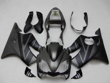 2001-2003 Honda CBR600 F4i Motorcycle Fairing Kits - Matte Black Grey UK