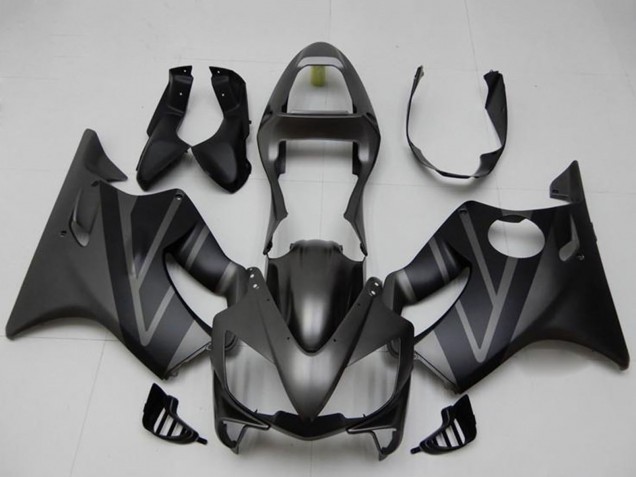 2001-2003 Honda CBR600 F4i Motorcycle Fairing Kits - Matte Black Grey UK