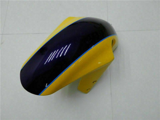 2001-2003 Suzuki GSXR 600/750 Motorcycle Fairings - Yellow Dark Blue Glossy Black UK