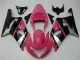 2001-2003 Suzuki GSXR 600/750 Motorcycle Fairings - Pink Silver Glossy Black UK