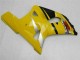 2001-2003 Suzuki GSXR 600/750 Motorcycle Fairings - Yellow Black UK