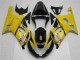 2001-2003 Suzuki GSXR 600/750 Motorcycle Fairings - Yellow Black UK