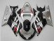 2001-2003 Suzuki GSXR 600/750 Motorcycle Fairings - Silver Glossy Black Red UK