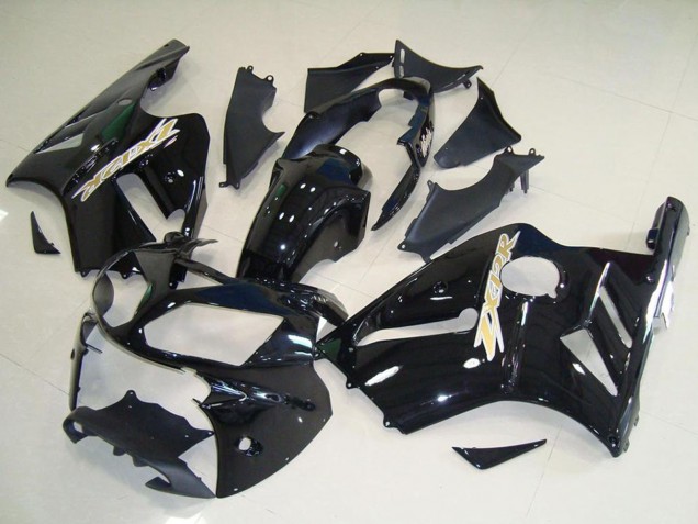 2002-2006 Kawasaki ZX12R Motorcycle Fairing Kits - Glossy Black UK