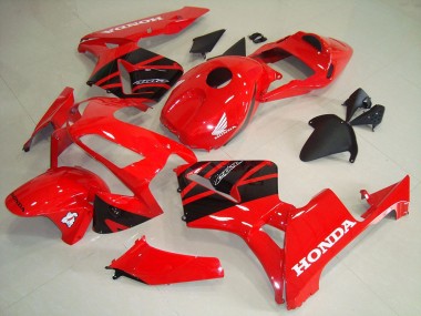 2003-2004 Honda CBR600RR Abs Fairings - Red Glossy Black UK