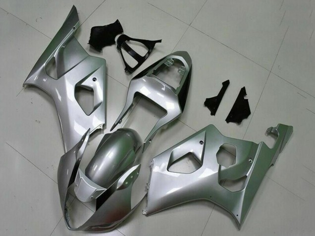 2003-2004 Suzuki GSXR 1000 Motorcycle Fairings - Silver UK