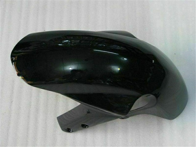2003-2004 Suzuki GSXR 1000 Motorcycle Fairings - Glossy Black Gold Flame UK