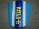 2003-2004 Suzuki GSXR 1000 Motorcycle Fairings - Blue White Yellow Rizla UK