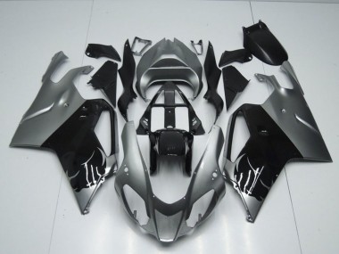 2003-2006 Aprilia RSV1000 Motorcycle Fairing - Glossy Black Grey UK