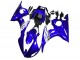 2003-2004 Yamaha YZF R6 Motorcycle Fairings - Blue White UK