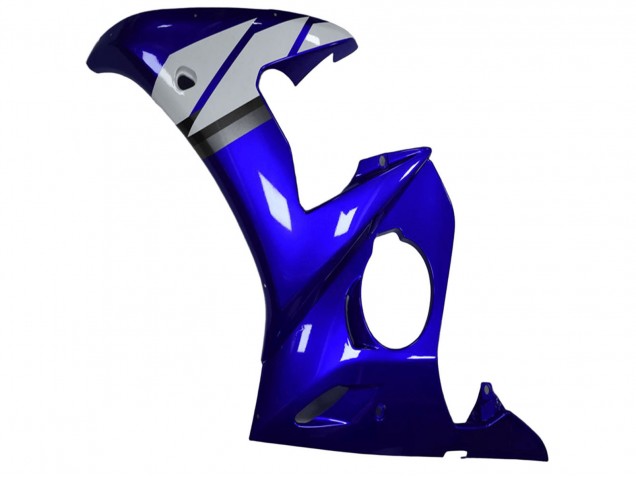 2003-2004 Yamaha YZF R6 Motorcycle Fairings - Blue White UK