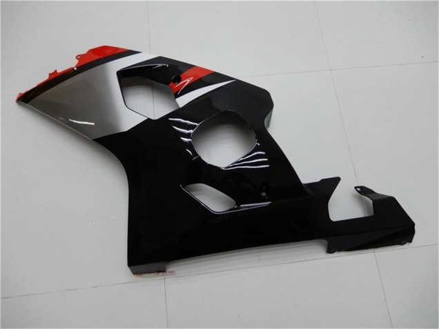 2004-2005 Suzuki GSXR 600/750 Motorcycle Fairings - Red Silver Black UK