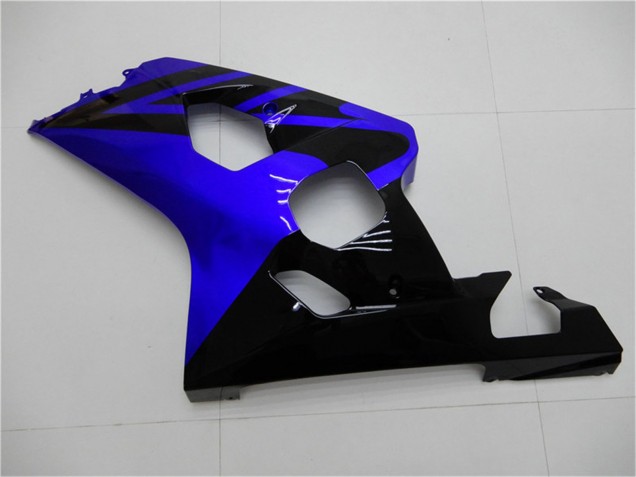 2004-2005 Suzuki GSXR 600/750 Motorcycle Fairings - Blue Glossy Black UK