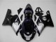 2004-2005 Suzuki GSXR 600/750 Motorcycle Fairings - Glossy Black Silver Blue UK