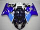 2004-2005 Suzuki GSXR 600/750 Motorcycle Fairing - White Blue Black UK