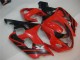 2004-2005 Suzuki GSXR 600/750 Motorcycle Fairings - Red Black UK