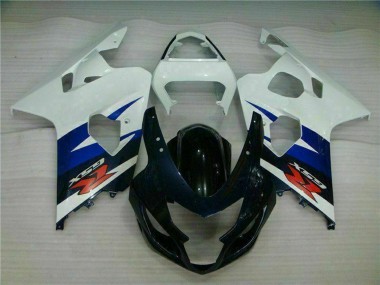 2004-2005 Suzuki GSXR 600/750 Motorcycle Fairings - White Blue Glossy Black Red UK