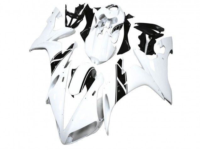 2004-2006 Yamaha YZF R1 Motorcycle Fairing - White Black UK
