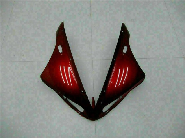 2004-2006 Yamaha YZF R1 Motorcycle Fairings - Maroon Red Matte Black UK