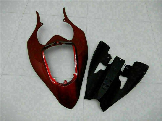 2004-2006 Yamaha YZF R1 Motorcycle Fairings - Maroon Red Matte Black UK