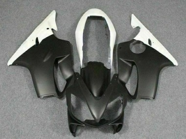 2004-2007 Honda CBR600 F4i Motorcycle Fairings - White Matte Black UK