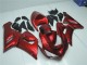 2005-2006 Kawasaki ZX6R Motorcycle Fairings - Candy Red UK