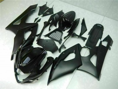 2005-2006 Suzuki GSXR 1000 Bike Fairings - Glossy Black Matte Black UK