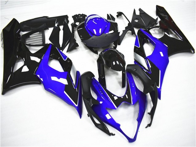 2005-2006 Suzuki GSXR 1000 Motorcycle Fairing Kits - Blue Black UK