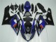 2005-2006 Suzuki GSXR 1000 Motorcycle Fairings - Blue Black UK
