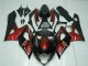 2005-2006 Suzuki GSXR 1000 Motorcycle Fairing - Red Glossy Black UK
