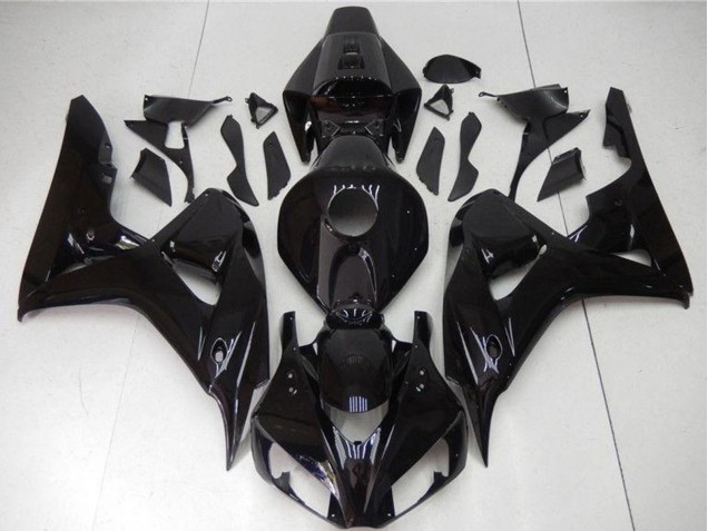 2006-2007 Honda CBR1000RR Motorcycle Fairings - Glossy Black UK