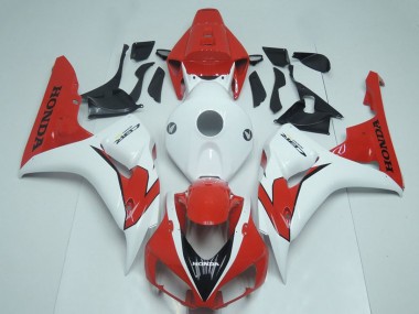 2006-2007 Honda CBR1000RR Motorcycle Fairing - White Red UK