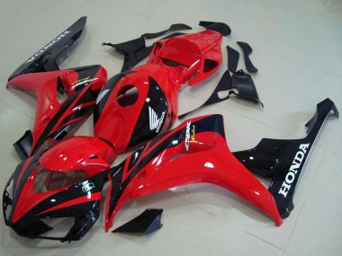 2006-2007 Honda CBR1000RR Motorcycle Fairing Kits - Red Glossy Black UK