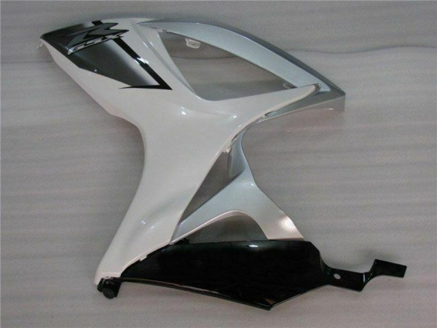 2006-2007 Suzuki GSXR 600/750 Motorcycle Fairings - White Silver UK