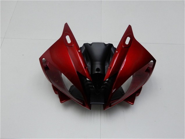 2006-2007 Yamaha YZF R6 Motorcycle Fairing Kits - Red Matte Black UK